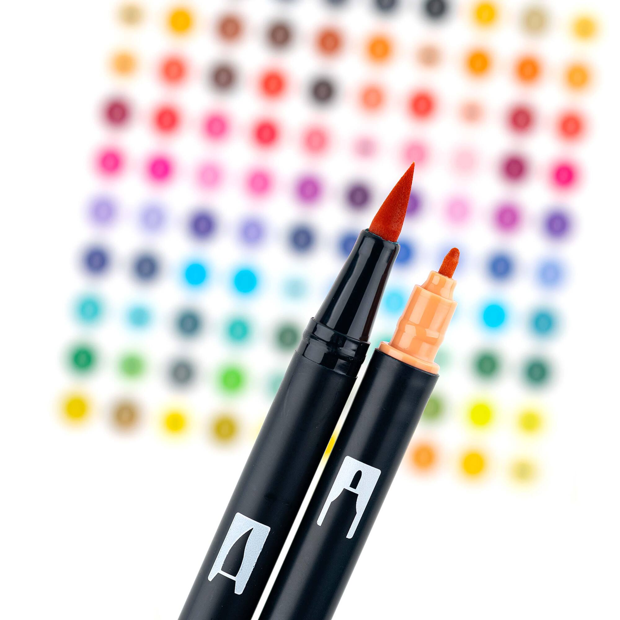 Tombow Bird Manga Illustration Dual Brush Pen Art Set